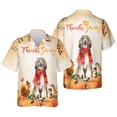 thumbnail image 3 of Happy Thanksgiving Afghan Hound with Turkey Pumpkins Autumn Vibes Hawaiian Shirt Breathable Summer Unisex Merch Dog Lover - 12018, 3 of 6