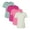 Bright Color, variant on BELLA + CANVAS Women’s T-Shirts, Relaxed Fit Short Sleeve Jersey Tee 100% Airlume and Ring-Spun Cotton T-Shirt, Mixed Tees (Dark Color 4 Pack, XL)