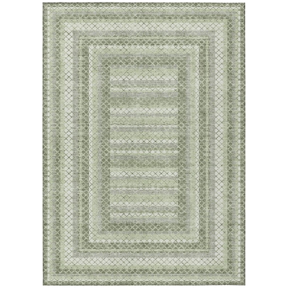 Dalyn Rugs Machine Washable Indoor/Outdoor Chantille Aloe 10' x 14' Rug