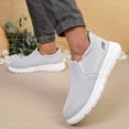 thumbnail image 6 of Caywon Men Slip On Sneakers Mesh Breathable Walking, Flat Casual Mens Shoes Comfortable, Lightweight Outdoor Travel Loafers, Zapatos Hombre, 6 of 8