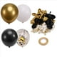 thumbnail image 2 of Globos Negros y Dorados, 134 Piezas de 12 Pulgadas, Globos de Confeti Negro, y Dorado para Cumpleaños, Bodas, Año, 2 of 5