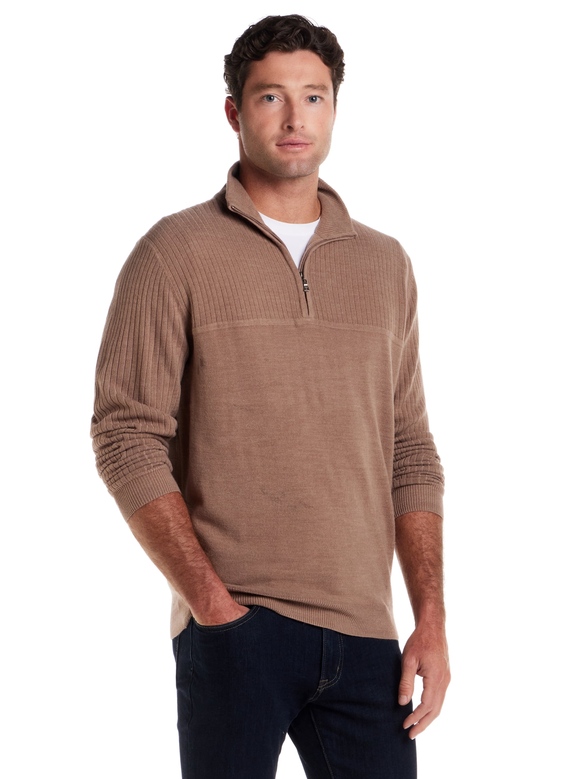 Frontier Threads Men's Soft Touch 1/4 Zip Sweater