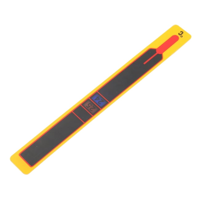 Thermometer Sticker,Aquarium Thermometer Strip Adhesive Thermometer Strip Digital Temperature Sticker Elevate Your Experience