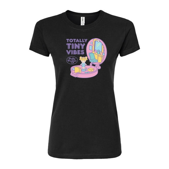 Polly Pocket - Totally Tiny Vibes - Junior's Fitted Graphic T-Shirt