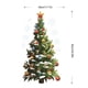 thumbnail image 5 of Injueey Adhesivo de pared de PVC de Navidad para sala de estar, dormitorio, paredes de fondo, murales, pegatinas, árbol, estrellas, papel Kits de decoración para fiestas, 5 of 6