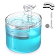 thumbnail image 1 of Fuente de agua para mascotas NPET WF100 1.6L con 2 modos de flujo y luz LED, 1 of 8