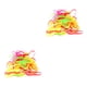 thumbnail image 1 of Qarigey 50 piezas de banda de goma para la cabeza, no es fácil de romper, aro para el cabello, lazos de moda para el cabello, trenza larga, diseño de Type2 NO2 Qarigey CBP236035, 1 of 6