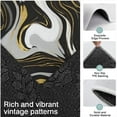 thumbnail image 3 of Black Marble Gold Wave Pattern Kitchen Rugs Sets Of 3,Kitchen Runner Rugs Non Skid Washable,Decorative Kitchen Floor Mats for Kitchen,Sink,Laundry,17"x30"+ 17"x47" + 17"x59", 3 of 6