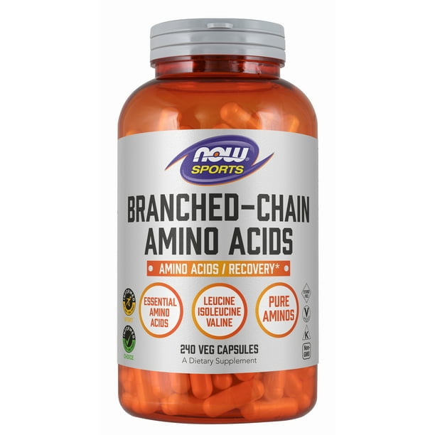 NOW Sports Nutrition, Branched Chain Amino Acids, With Leucine