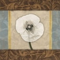 thumbnail image 3 of Grey, Jace 12x12 Black Modern Framed Museum Art Print Titled - White Poppy 2, 3 of 5