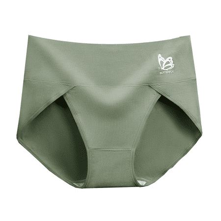 Fulorrnie Underwear for Women Breathable Seamless Cute Comfort Panty Briefs Waistband Elastic Waist Stretchable Panties  F  XL