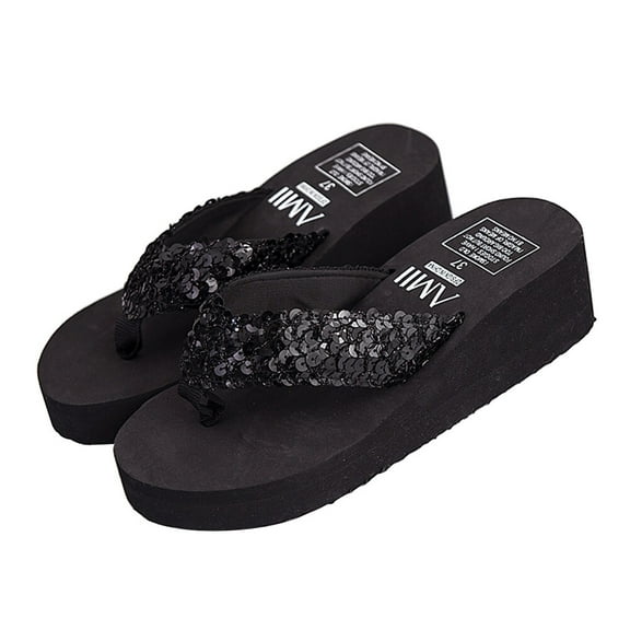 WHAMVOX  Large Size Wedge Slippers Thong Sandals Shoes for Women Woman