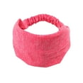 thumbnail image 2 of TRUBKH Headbands for Men Wide Headbands for Women Sweat Headband Men Turbans for Women Cloth Headbands for Women Sweat Headbands for Women Sweatbands Pink One Size, 2 of 2