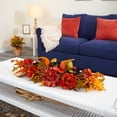 thumbnail image 4 of Nearly Natural 32" Fall Hydrangea, Lotus Seed and Berries Artificial Candelabrum Decoration, 4 of 4