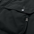 thumbnail image 5 of Men's Lightweight Jackets Waterproof Hooded Casual Windbreaker Jacket With Multiple Zippers Large Cargo Pockets Fall Winter Athletic Outerwear, 5 of 6