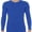 Blue, variant on Men's Thermal Underwear Shirt Long Johns Top Base Layer for Cold Weather, Black XL