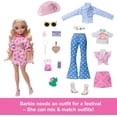 thumbnail image 3 of Muñeca de moda Barbie Dream Besties Festival con accesorios, 3 of 6