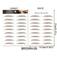 thumbnail image 2 of Kokovifyves Beauty Tools Simulated Waterproofed Eyebrow Stickers Eyebrow Tattooed Stickers Environmentally Friendly Lazy Eyebrow Patches, 2 of 2