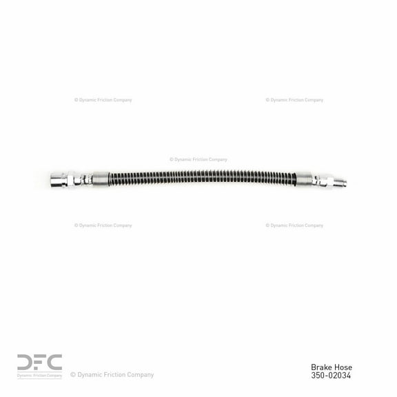 Rear Dynamic Friction Company Brake Line Hose 350-02034 For 1982-1995 Porsche 928