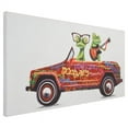 thumbnail image 2 of Yosemite Home Decor "Party Duet I" Wood Gallery Wrapped Wall Art in Multi-Color, 2 of 6