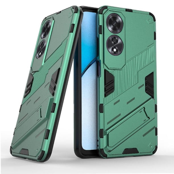 Funda para OPPO A60 4G Protección A Prueba De Golpes Con Soporte De TPU Duradero Y Práctico