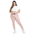 thumbnail image 4 of Pantalón jogger Roman Fashion/Tallas Extras, 6000 (Rosa) rosa 42, 4 of 5