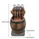 thumbnail image 2 of Adornos De Decoración De Agua Autocirculante De Cerveza Con Tubería De Agua Y Bomba Estatua De Agua Autocirculante De Cerveza Artesanía De Resina Para Jardín Patio Césped matsuzay HA037081-00, 2 of 6