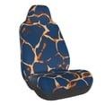 thumbnail image 1 of Wukai Giraffe Skin Full Set Car Seat Covers with Soft Padding Universal Auto Front Seats Protector and Cushion Mat, 1 of 5