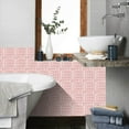 thumbnail image 3 of 10pc 3D Crystal Tile Stickers DIY Self-Adhesive Wall Stickers 15*15cm, 3 of 5