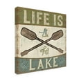 thumbnail image 4 of Trademark Fine Art 'By the Lake I' Canvas Art by Pela Studio, 4 of 4