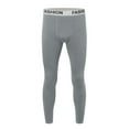thumbnail image 4 of Letdown Men's Thermal Underwear Set (Top and Bottom) Long Johns Soft Warm Base Layer Thermal Pants Winter Cold Weather Thermal Clothes (Grey, XXXXL), 4 of 7