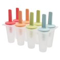 thumbnail image 1 of Mainstays Plastic Ice Pop Mold, 9 Piece Set, 1 of 5