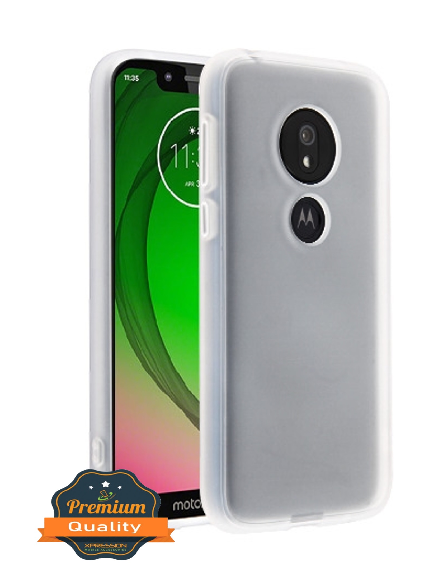 Motorola Moto G7 Play Phone Case Hybrid Rubber Silicone TPU Protect