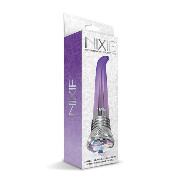 Nixie Imperméable G-spot Vibe - 10 Fonctions Dégradé Violet Éclat