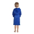 thumbnail image 3 of Elowel Boys Girls Hooded Red Childrens Toddler Fleece Sleep Robe Size 6Y, 3 of 26