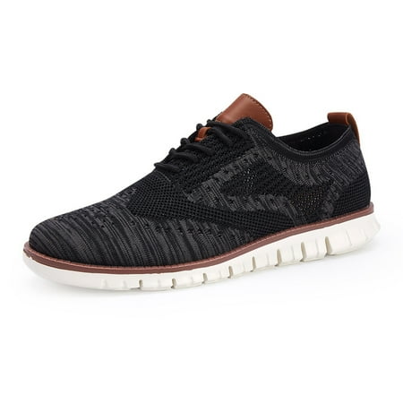 

Duretiony Men s Summer Flying Woven Mesh Sneakers Breathable Casual Shoes New
