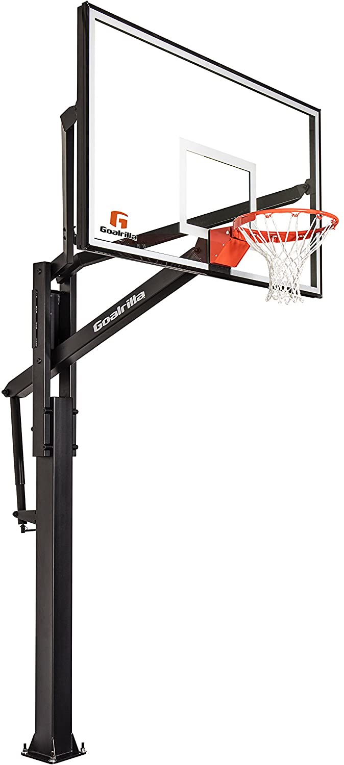 Goalrilla FT Series Basketball Hoop with Tempered Glass Backboard