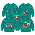 thumbnail image 1 of BESLY 2PCS Toddler Boys Patchwork Sweatshirts Tops Pants Outfit Baby Hooded Set Long Sleeve Fall Winter Clothe for Baby Newborn for 3M-3Y, 1 of 6