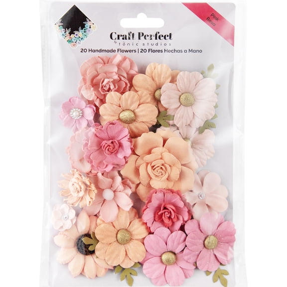 Craft Perfect Grad Flower Pack-Pink