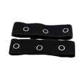 thumbnail image 2 of 2x Waistband Extenders Reusable Snap Button Spare Adjustable Extender Multi-Size Set Scratch-proof for Pants Jeans Pants, 2 of 9