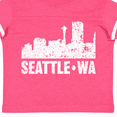 thumbnail image 4 of Inktastic Seattle Skyline Grunge Boys or Girls Toddler T-Shirt, 4 of 5