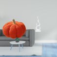 thumbnail image 2 of Cojín De Peluche De Calabaza De Halloween, Escultura Abstracta De Llama De Resina De Fuego, Adorno Decorativo Para Sofá, Dormitorio, Sala De Estar, Decoración De Oficina, 2 of 8