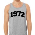 thumbnail image 2 of 1972 College Style Tank Top Unisex Medium Grey, 2 of 5