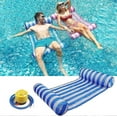 thumbnail image 1 of Matelas de Piscine Gonflable pour Adultes - 120 kg (Bleu)_Perfect Gift, 1 of 5