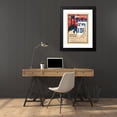 thumbnail image 4 of Félix Gras 18x24 Black Modern Framed Museum Art Print Titled - The Reds of the Midi (1896), 4 of 5