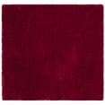 thumbnail image 5 of SAFAVIEH Luxe Paxton Solid Plush Polyester Shag Area Rug, Red, 8' x 10', 5 of 5