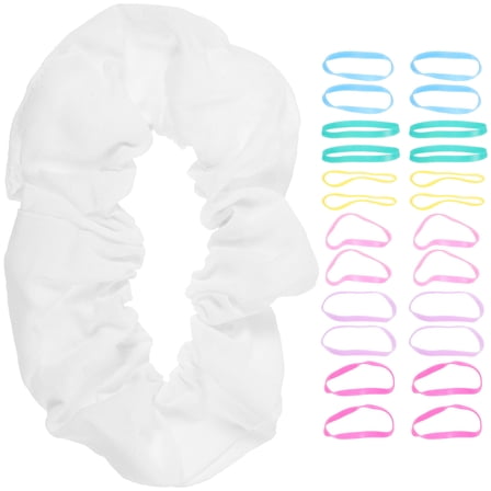 1 Set Hair Scrunchies Tie Dye Scrunchies Elastic Hair Bands Girl Hair Ties Hair Styling Tools
