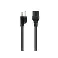 thumbnail image 2 of Monoprice Heavy Duty Power Cord - 10 Feet - Black | NEMA 5-15P to IEC 60320 C15, 14AWG, 15A, SJT, 125V, Works With PCs, Monitors, Scanners, & Printers, 2 of 6
