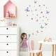 thumbnail image 3 of Kearding Conjunto de pegatinas de pared para niña, calcomanía de insecto, papel tapiz artístico, póster extraíble, dormitorio, hogar, Decoración del hogar, 3 of 6