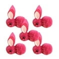 thumbnail image 6 of BESTSKY 2026 New 5 Pcs Easter Bunny Stuffed Animal Cute Plush Rabbit Holding Easter Eggs Furry Bunny Plush Toys Gift Happy Easter Basket Stuffers for Kids Baby Boys Girls Easter Birthdays Party Favor, 6 of 6